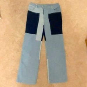Patched Denim Jeans for Women